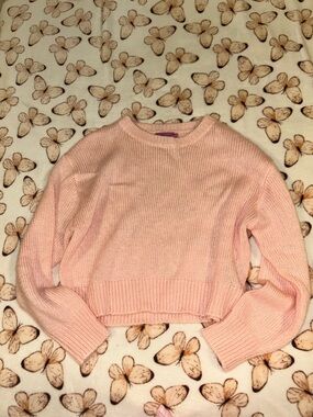 Edikted baby Pink Crewneck Sweater